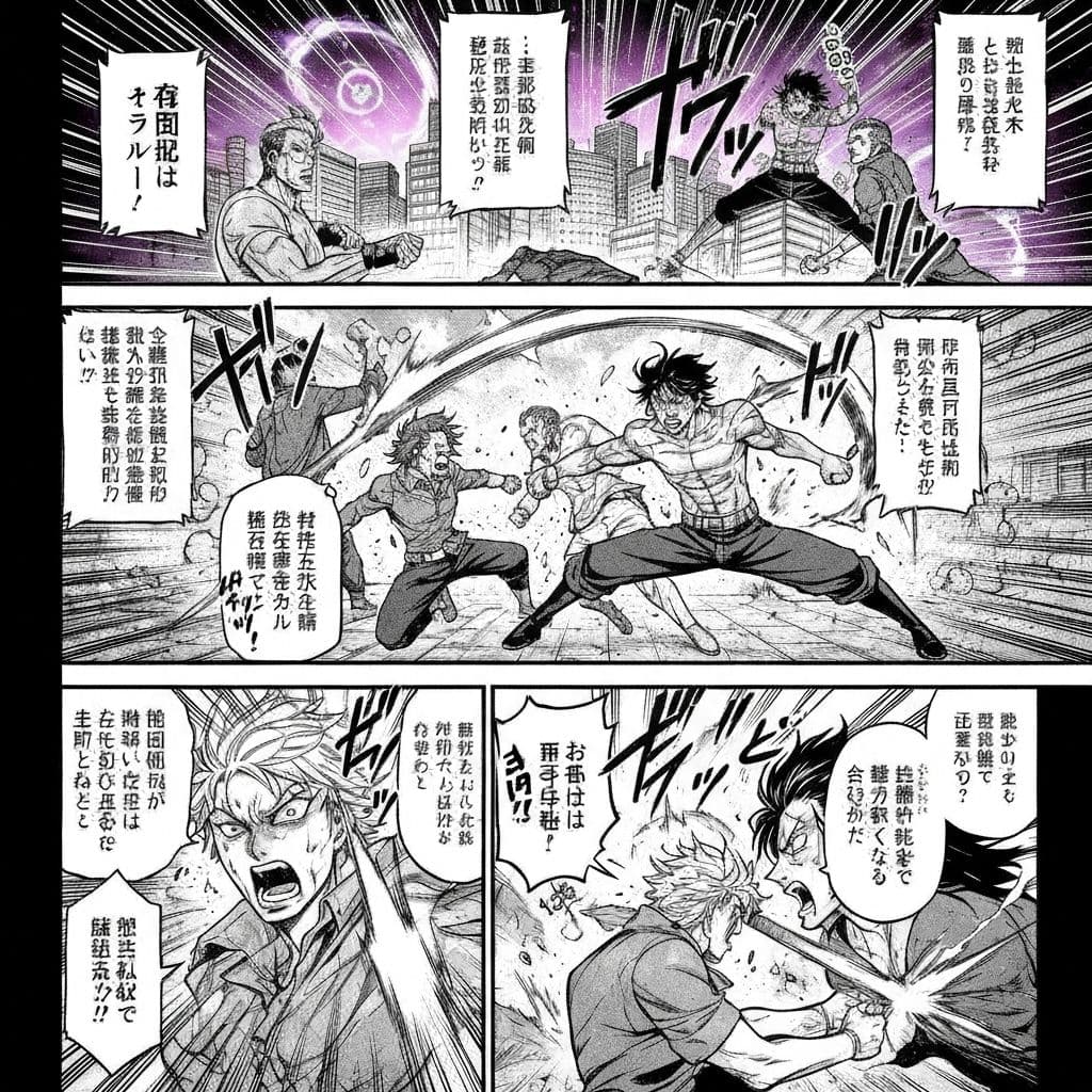 Original manga panel